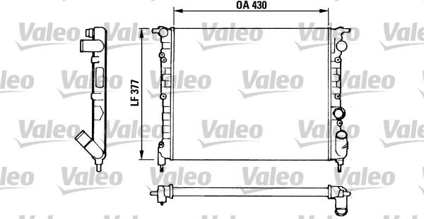 Radiateur Valeo 883875