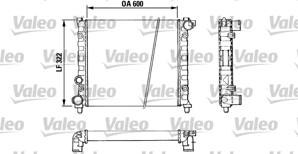 Radiateur Valeo 883958