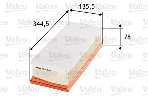 Luchtfilter Valeo 585028