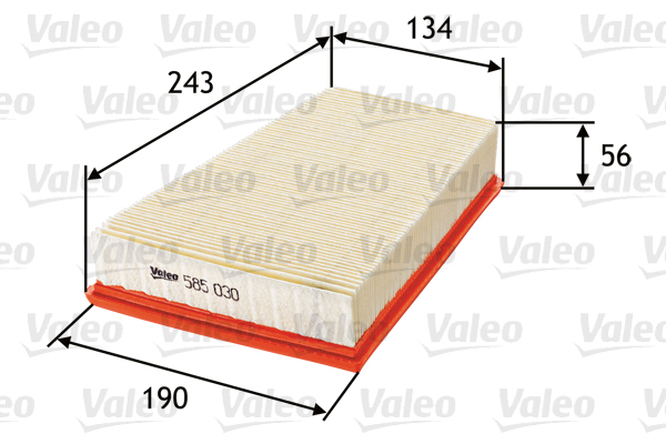 Luchtfilter Valeo 585030