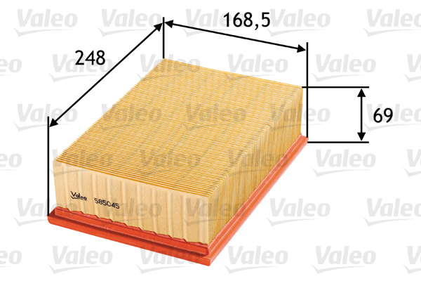 Luchtfilter Valeo 585045