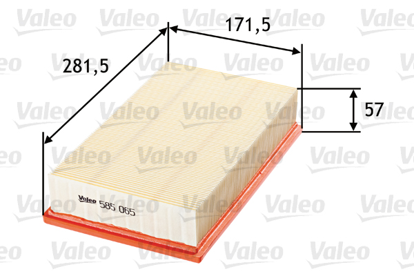 Luchtfilter Valeo 585065