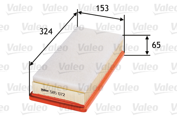 Luchtfilter Valeo 585072