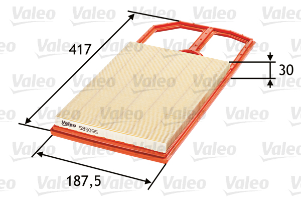 Luchtfilter Valeo 585095