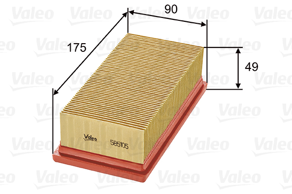 Luchtfilter Valeo 585105