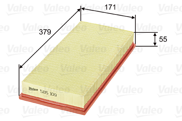 Luchtfilter Valeo 585109