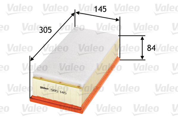 Luchtfilter Valeo 585145