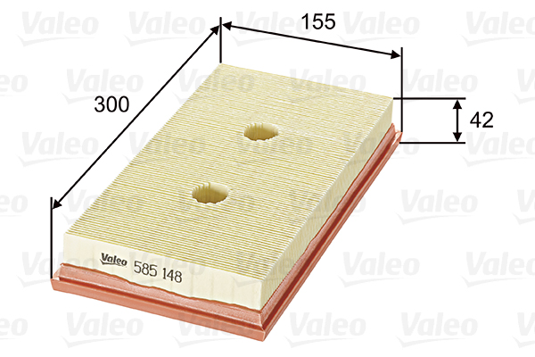 Luchtfilter Valeo 585148