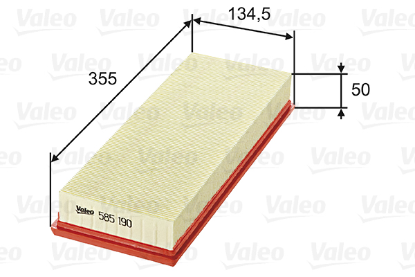 Luchtfilter Valeo 585190