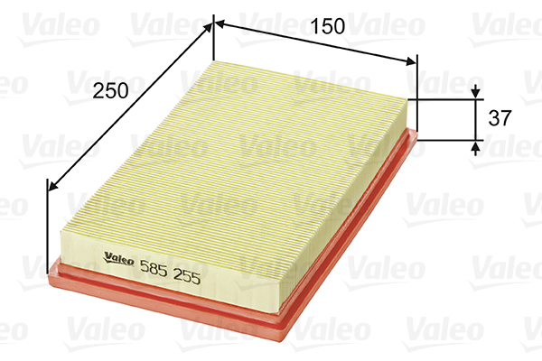 Luchtfilter Valeo 585255