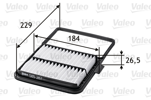 Luchtfilter Valeo 585287