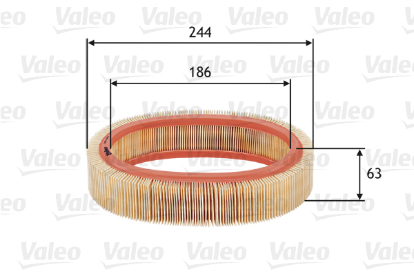 Luchtfilter Valeo 585606