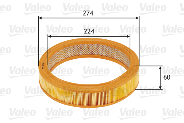 Luchtfilter Valeo 585620