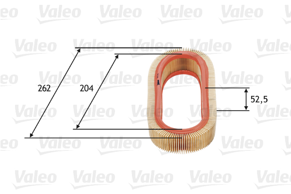 Luchtfilter Valeo 585641