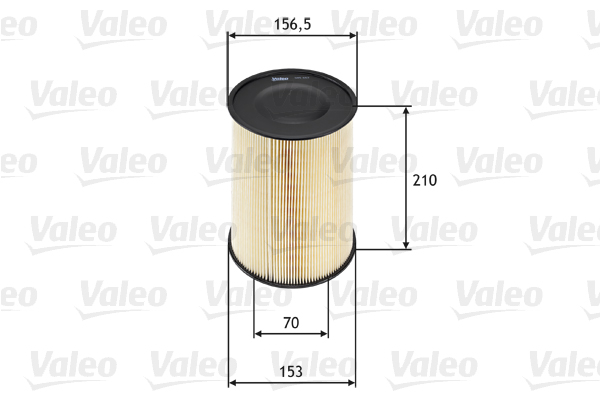 Luchtfilter Valeo 585653