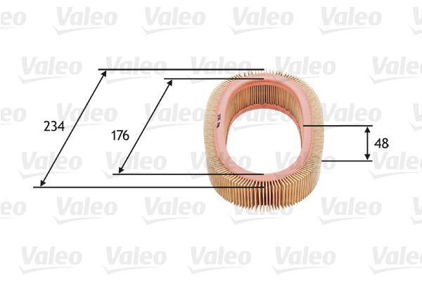 Luchtfilter Valeo 585671