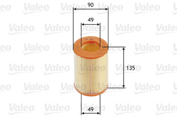 Luchtfilter Valeo 585681