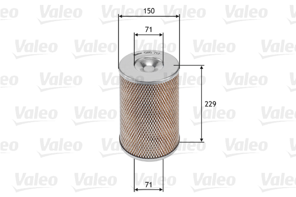 Luchtfilter Valeo 585712