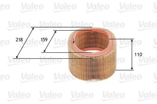 Luchtfilter Valeo 585718