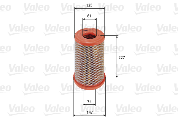 Luchtfilter Valeo 585738