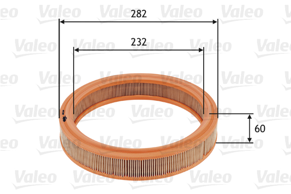 Luchtfilter Valeo 585746