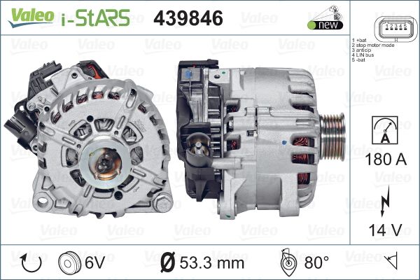 Starter - Dynamo Valeo 439846