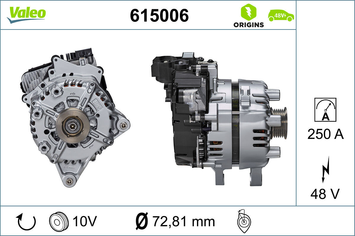 Starter - Dynamo Valeo 615006