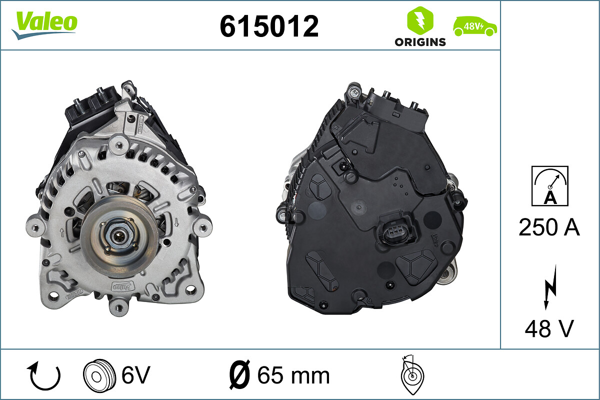 Starter - Dynamo Valeo 615012