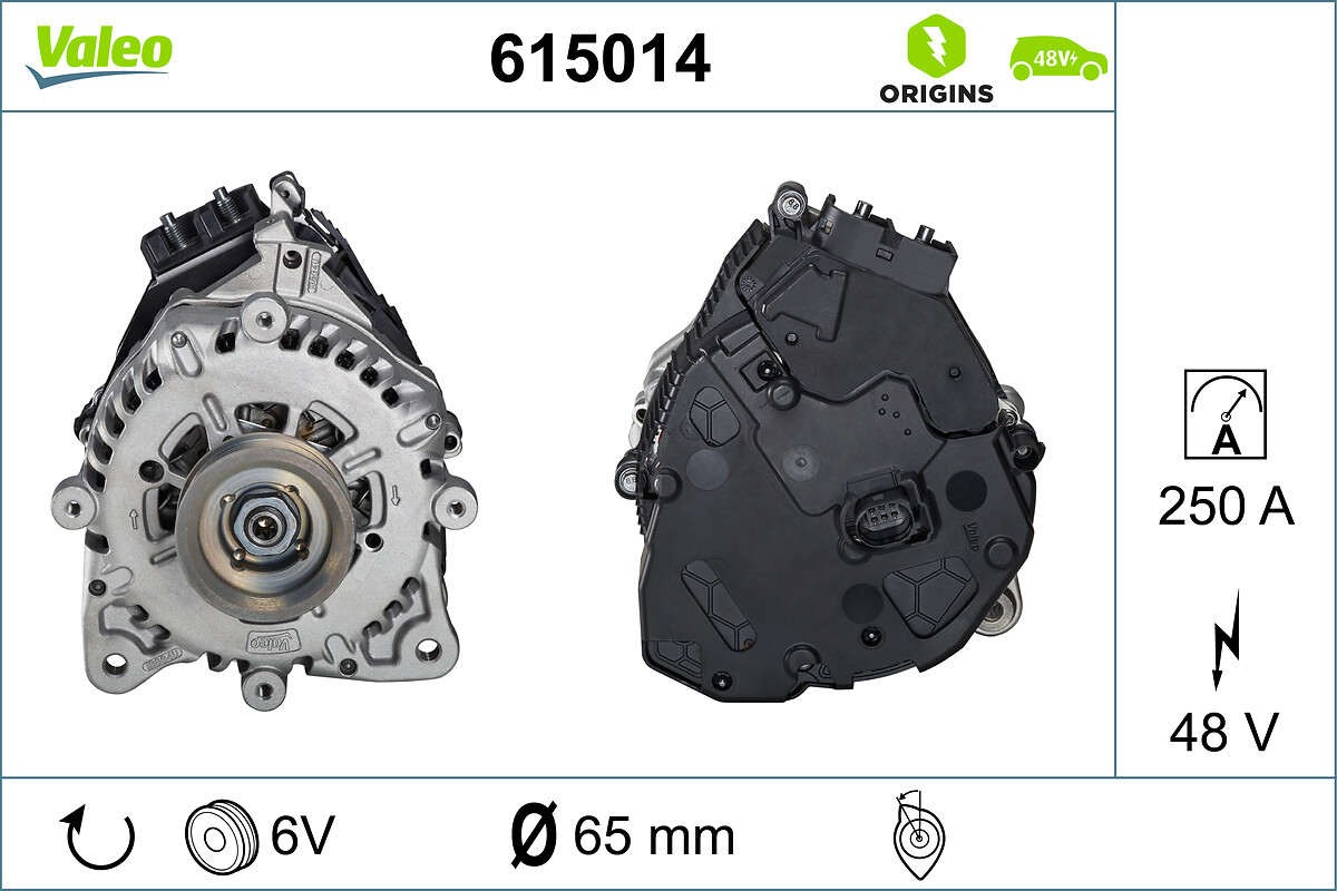 Starter - Dynamo Valeo 615014