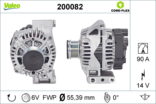 Alternator/Dynamo Valeo 200082