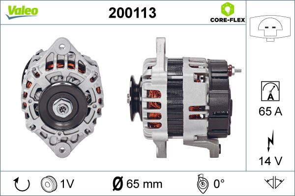 Alternator/Dynamo Valeo 200113