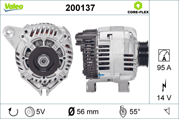 Alternator/Dynamo Valeo 200137