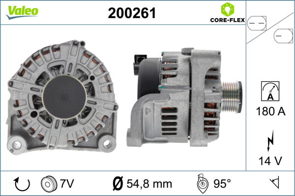 Alternator/Dynamo Valeo 200261