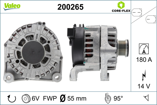 Alternator/Dynamo Valeo 200265