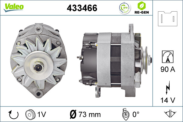 Alternator/Dynamo Valeo 433466