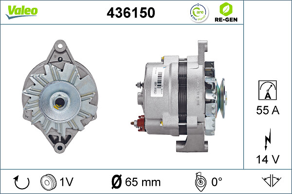 Alternator/Dynamo Valeo 436150