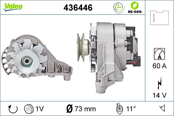 Alternator/Dynamo Valeo 436446