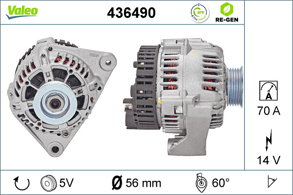 Alternator/Dynamo Valeo 436490