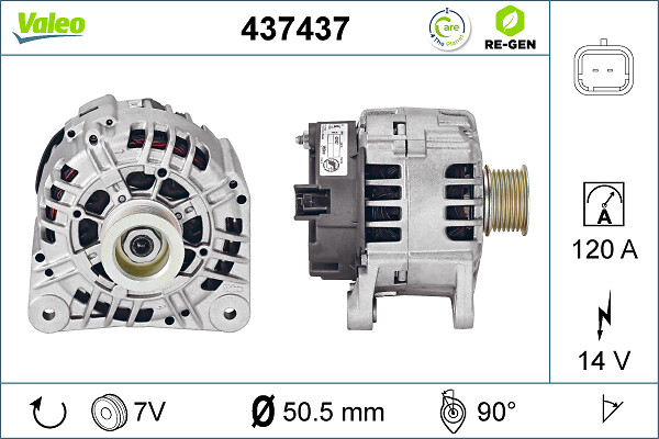 Alternator/Dynamo Valeo 437437