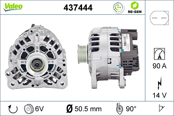 Alternator/Dynamo Valeo 437444