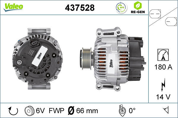 Alternator/Dynamo Valeo 437528