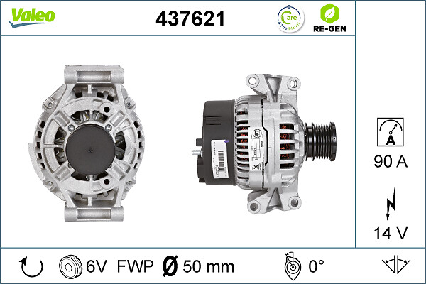 Alternator/Dynamo Valeo 437621