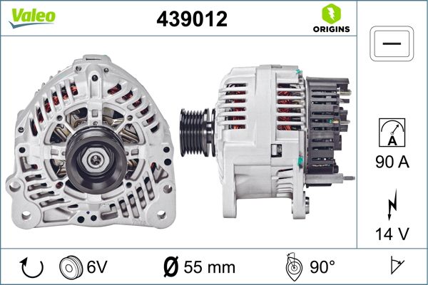 Alternator/Dynamo Valeo 439012