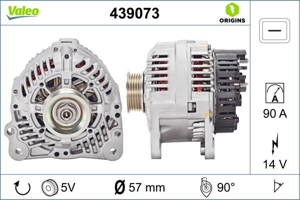 Alternator/Dynamo Valeo 439073