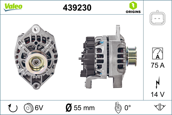 Alternator/Dynamo Valeo 439230