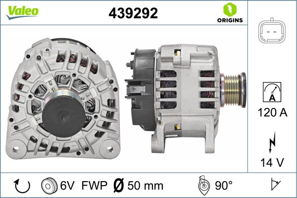 Alternator/Dynamo Valeo 439292