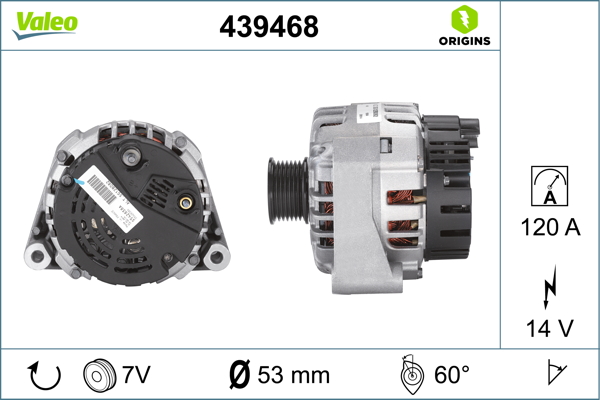 Alternator/Dynamo Valeo 439468