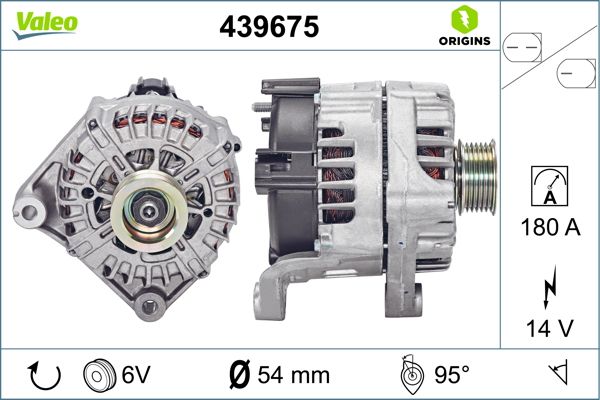 Alternator/Dynamo Valeo 439675