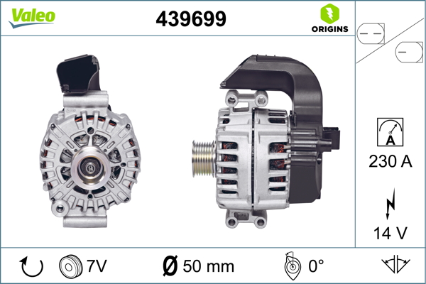 Alternator/Dynamo Valeo 439699