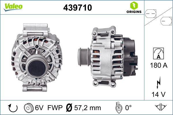 Alternator/Dynamo Valeo 439710